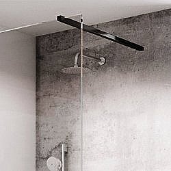 Держатели для ограждения Ravak W SET-800 Wall/Corner черный купить в интернет-магазине сантехники Sanbest