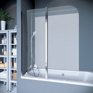 Шторка на ванну Koller Pool Waterfall Line QP95 115 матовая купить в интернет-магазине Sanbest