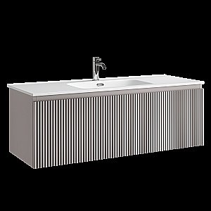 Тумба с раковиной Sancos Snob R 1.0 SNR1.0120SM/CN7006 Doha Soft для ванной в интернет-магазине Sanbest