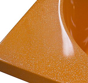 Ванна Эстет Дельта 170x80 цвет по RAL c блестками купить в интернет-магазине Sanbest