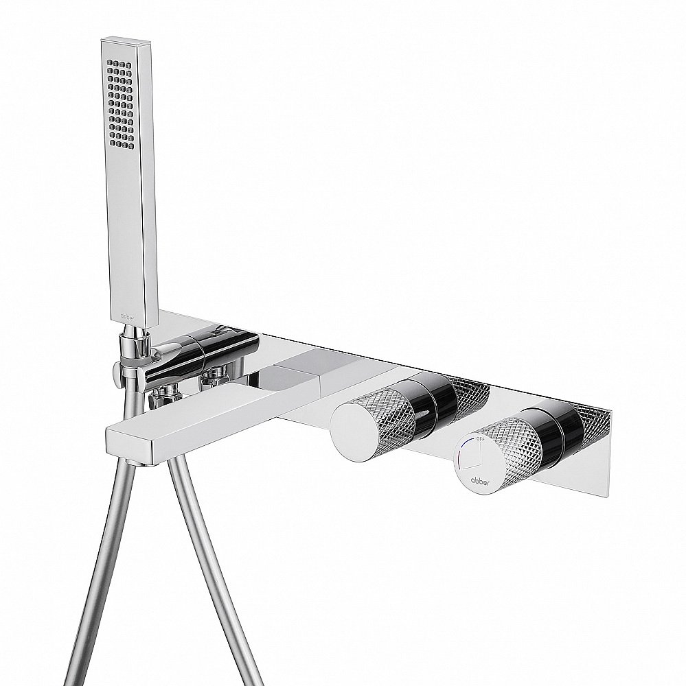 Смеситель для ванны ABBER Rund AF8730 хром купить в интернет-магазине сантехники Sanbest