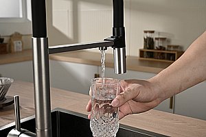 Смеситель для кухни Vincea VKF-120CH хром купить в интернет-магазине сантехники Sanbest