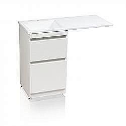 Тумба под раковину напольная Style Line Даллас 110 белая купить в интернет-магазине сантехники Sanbest