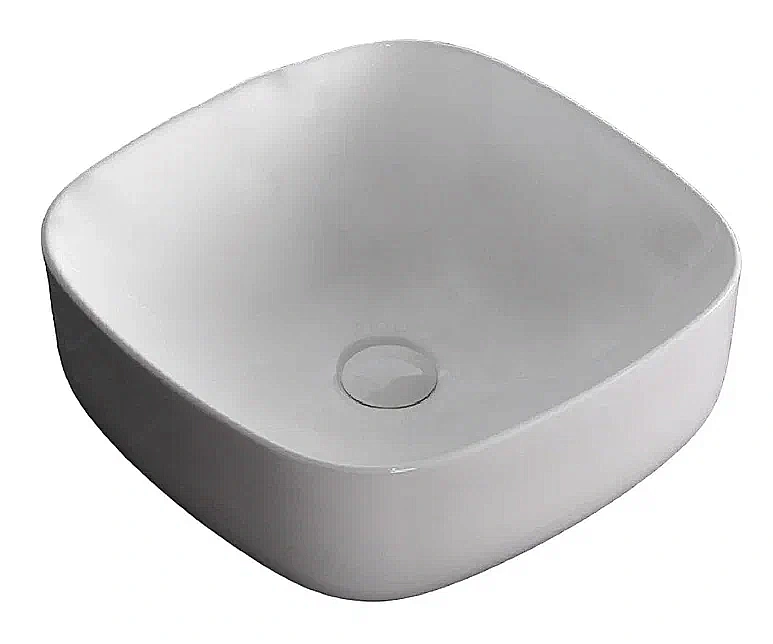 Раковина накладная CeruttiSpa 42,5 CR0010 белая купить в интернет-магазине Sanbest