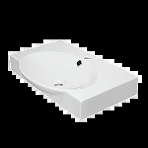 Раковина Sanita luxe Infinity 65 INF76SLWB01 белая купить в интернет-магазине Sanbest