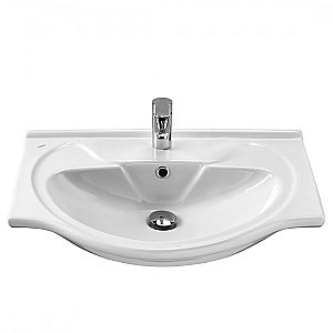 Раковина мебельная Santek Байкал 61 1.WH10.9.652 белая купить в интернет-магазине Sanbest