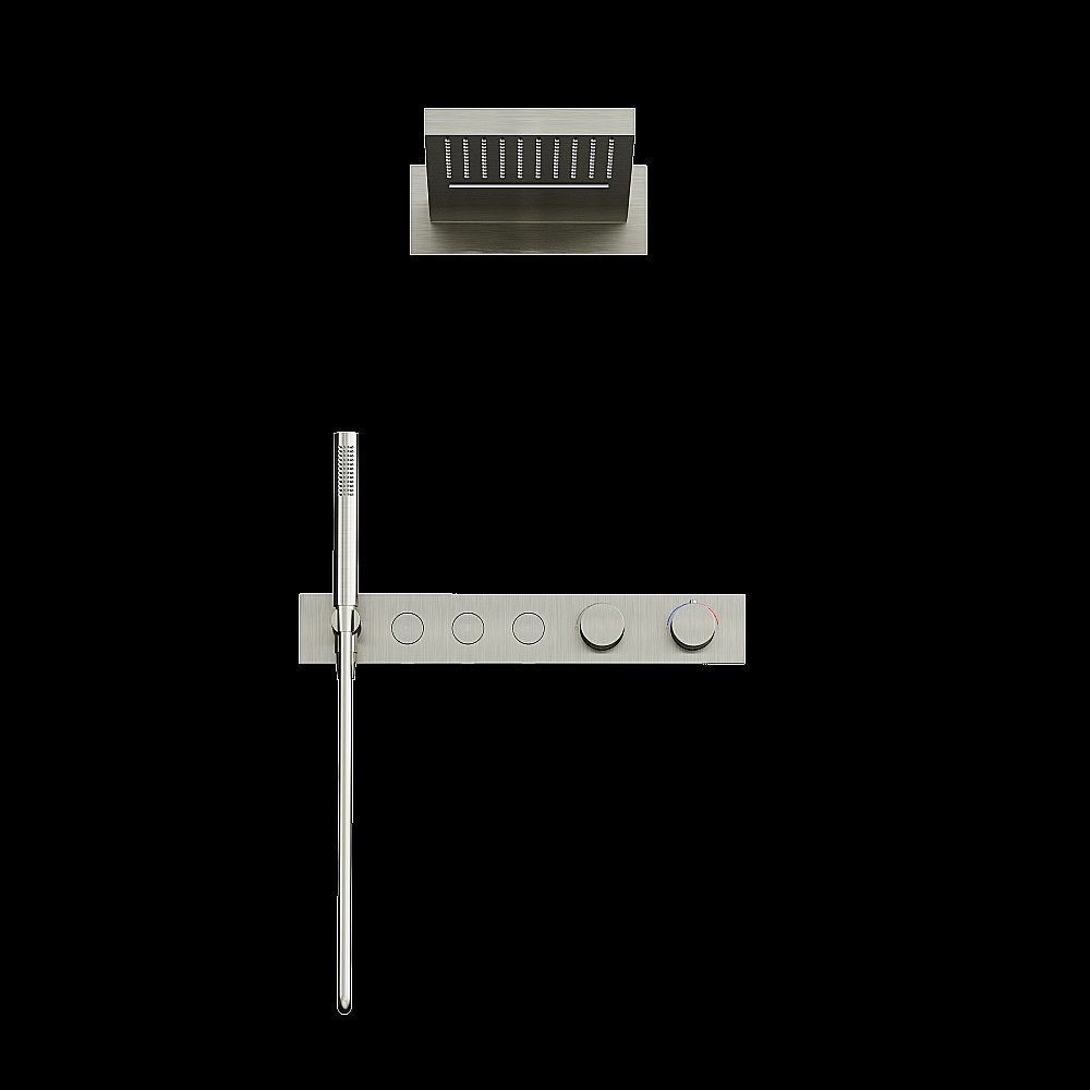 Душевая система Sancos Linn SC9023BN брашированный никель купить в интернет-магазине сантехники Sanbest