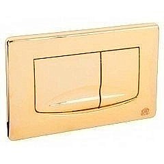 Кнопка для инсталляции Migliore RIVER DUAL ML.PLC-27.052.DO золото купить в интернет-магазине сантехники Sanbest