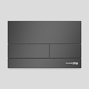 Кнопка для инсталяции WasserKraft MB04 черная матовая купить в интернет-магазине сантехники Sanbest