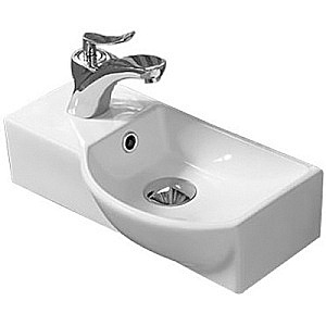 Раковина Ceramalux N 41 7947A белая купить в интернет-магазине Sanbest