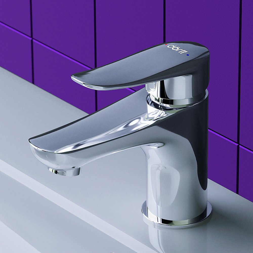 Смеситель для раковины Dorff Ultra D5002100 хром купить в интернет-магазине сантехники Sanbest