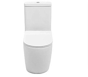 Унитаз-компакт Aquanet Rimless Cetus BL-102N-TPT с крышкой микролифт, с бачком, безободковый купить в интернет-магазине Sanbest