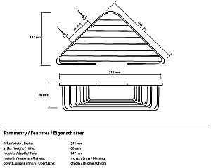 Мыльница Bemeta Cytro 102308122 купить в интернет-магазине сантехники Sanbest
