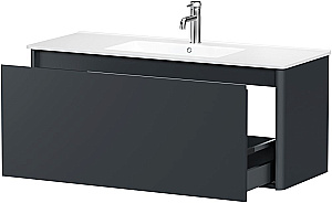 Тумба с раковиной Allen Brau Gravity 120 1.370015.AM антрацит матовый для ванной в интернет-магазине Sanbest