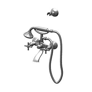 Смеситель для ванны Gattoni TRD TR501/18C0 купить в интернет-магазине сантехники Sanbest