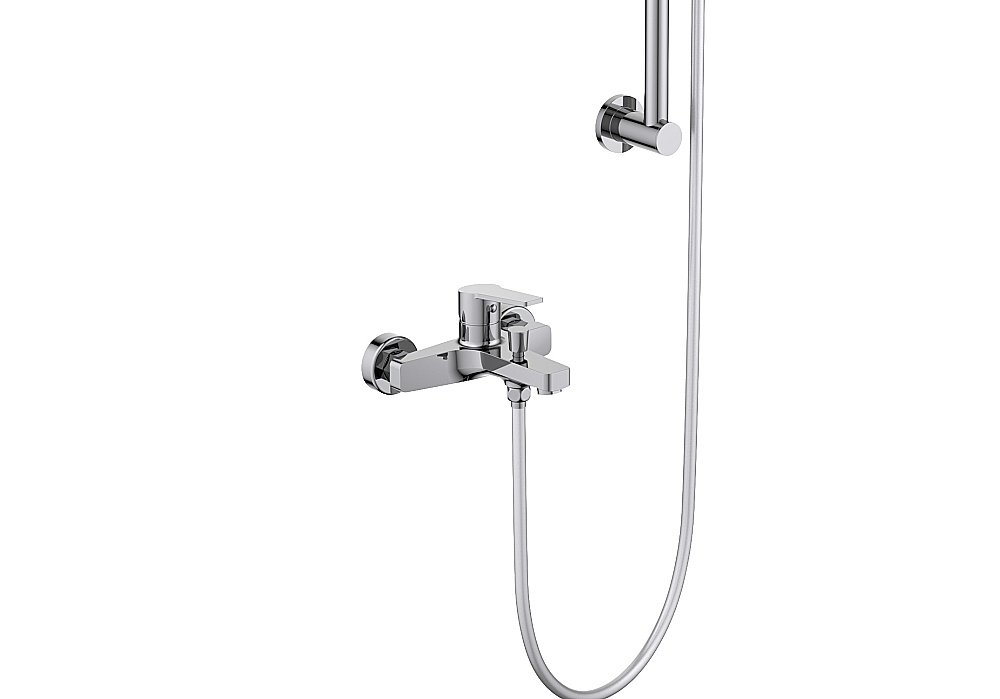 Смеситель для ванны Aquatek Лугано AQ1748CR хром купить в интернет-магазине сантехники Sanbest