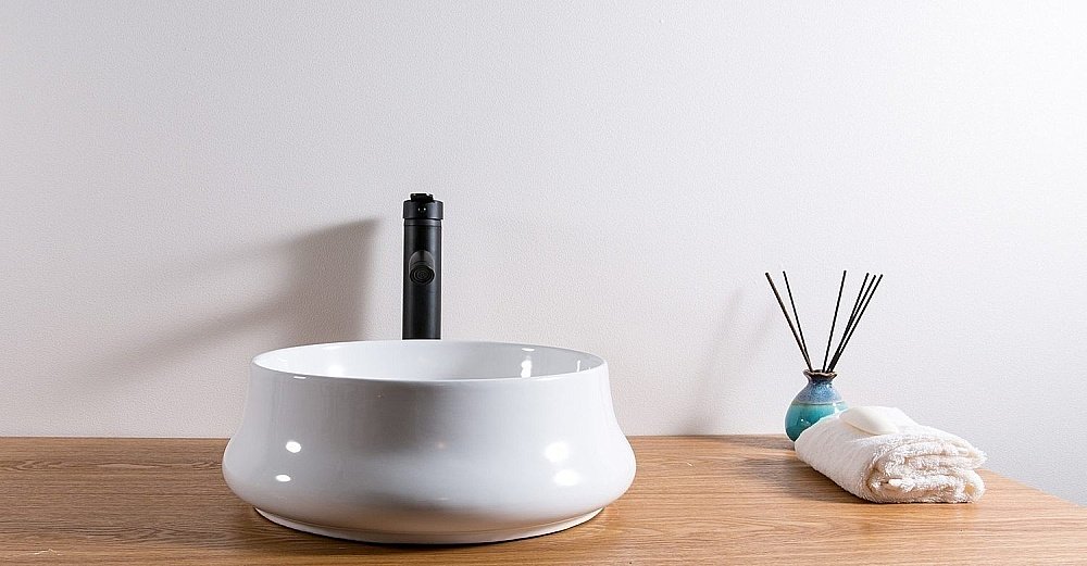 Раковина накладная Gid Esfera 40 N9426 51145 белая купить в интернет-магазине Sanbest