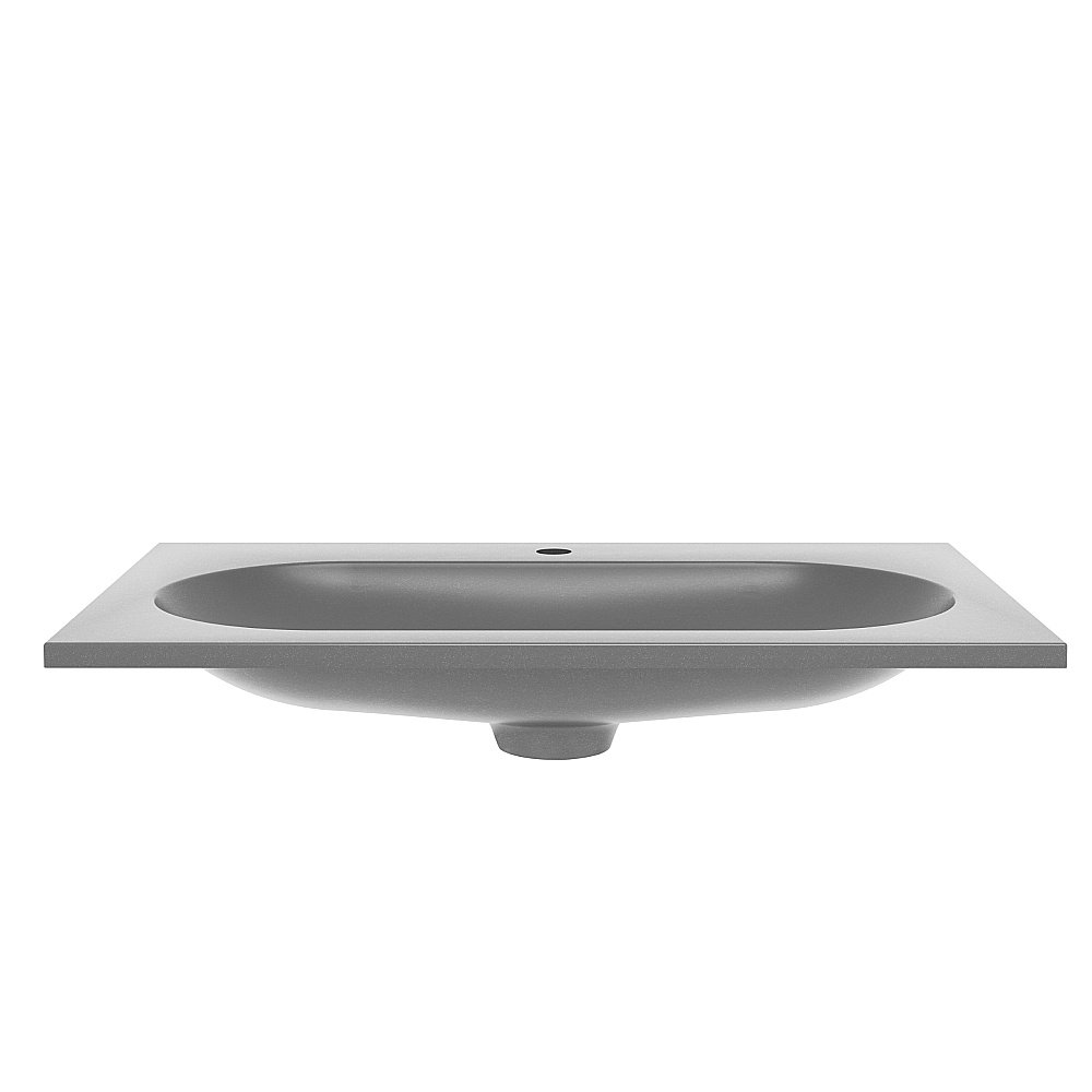 Раковина Vincea VCB-4H800G 80 серый шёлк купить в интернет-магазине Sanbest