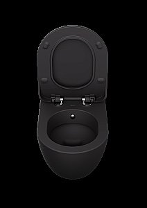Унитаз подвесной с функцией биде CREAVIT FREE FE320-00AM00E антрацит матовый купить в интернет-магазине Sanbest