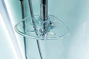 Душевая кабина Esbano Elegancia ES-L115CR 115x85 стекло матовое/профиль белый купить в интернет-магазине Sanbest