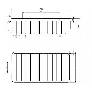 Полка Zorg Antic AZR U-1 SL купить в интернет-магазине сантехники Sanbest