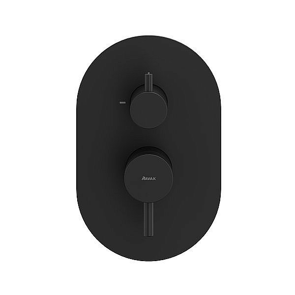 Смеситель для душа Ravak Espirit X070288 черный матовый купить в интернет-магазине сантехники Sanbest