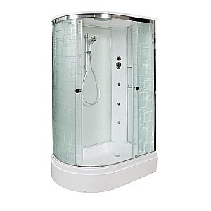 Душевая кабина DTO Серия ЕМ ЕМ2712 с гидромассажем (гм.) 120x80 купить в интернет-магазине Sanbest