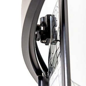 Душевой уголок DTO HB 80 98885 с рисунком/профиль черный купить в интернет-магазине Sanbest