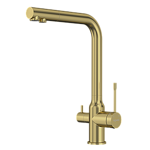 Смеситель для кухни Elghansa 56A5026-MattGold золото матовое купить в интернет-магазине сантехники Sanbest