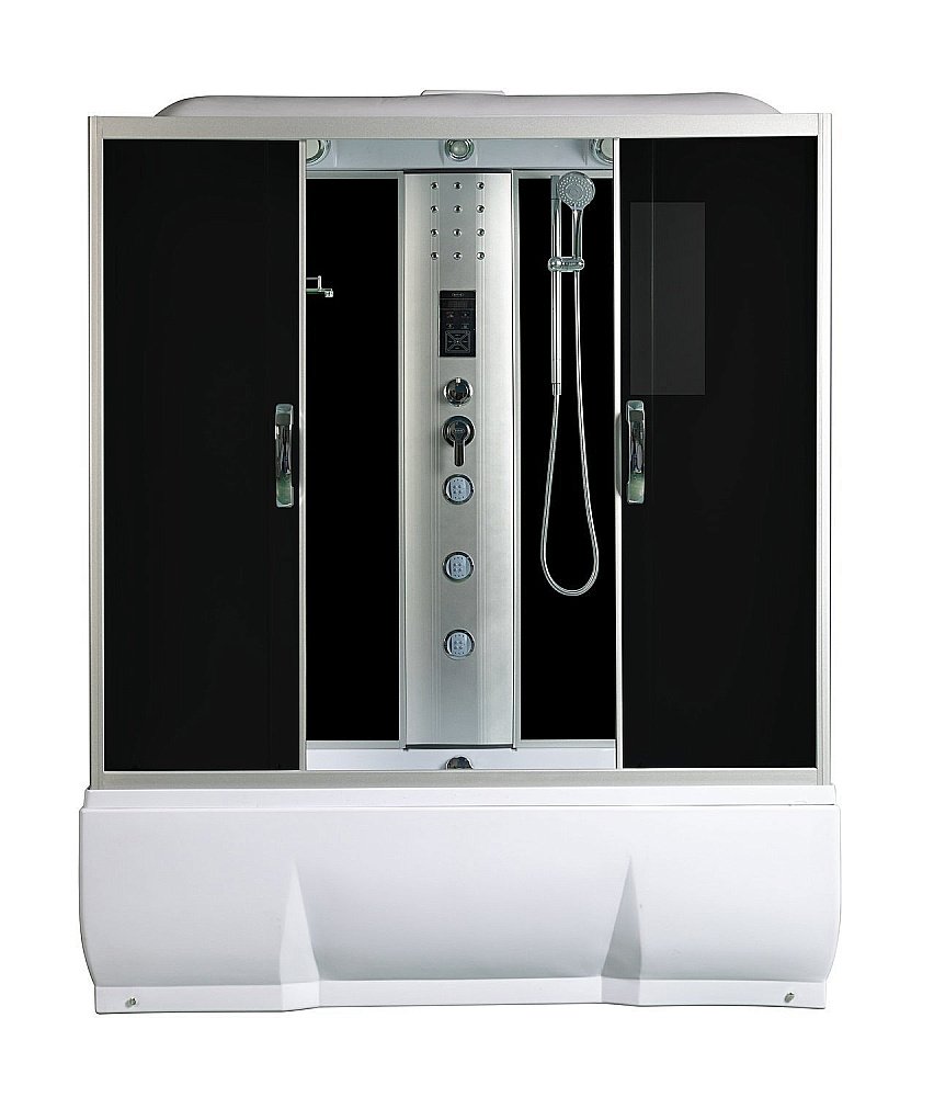 Душевой бокс RIVER SENA 150/70/55 ТH стекло тонированное купить в интернет-магазине Sanbest