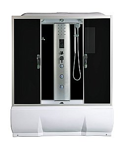 Душевой бокс RIVER SENA 150/70/55 ТH стекло тонированное купить в интернет-магазине Sanbest