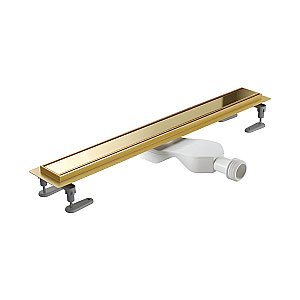 Душевой трап EXCELLENT Stilio Gold 80 INEX.1515.800.R.GL золото купить в интернет-магазине Sanbest