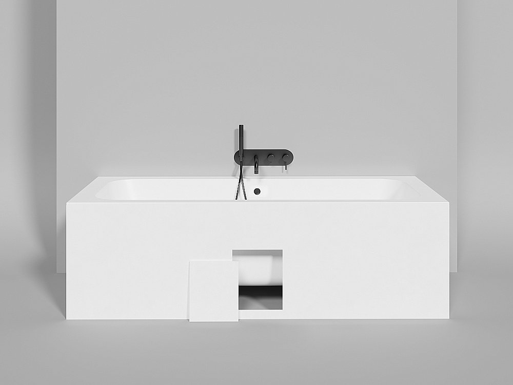 Ванна Salini Orlanda AXIS S-Sense 190x80 103211GF RAL купить в интернет-магазине Sanbest