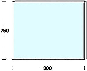 Зеркало De Aqua Сильвер 261680 80 медь в ванную от интернет-магазине сантехники Sanbest