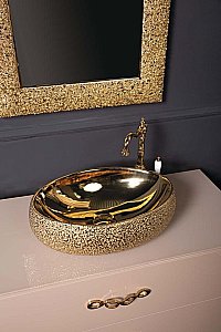 Тумба с раковиной Armadi Art Neoart 110 со столешницей капучино для ванной в интернет-магазине Sanbest