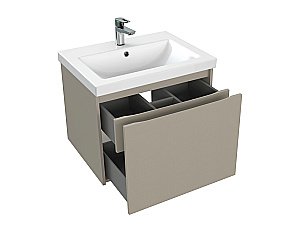 Мебель для ванной Cersanit GRANDE 60 бежевая для ванной в интернет-магазине Sanbest