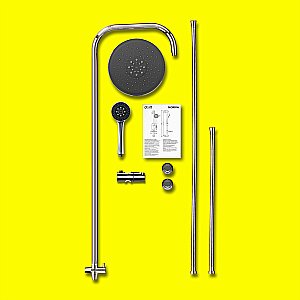 Душевая система Dorff Norma D0710000 хром купить в интернет-магазине сантехники Sanbest
