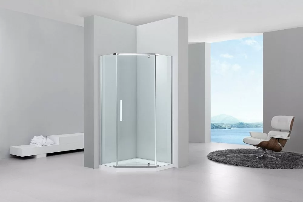 Душевой уголок Black & White Stellar Wind S305-900х900 купить в интернет-магазине Sanbest