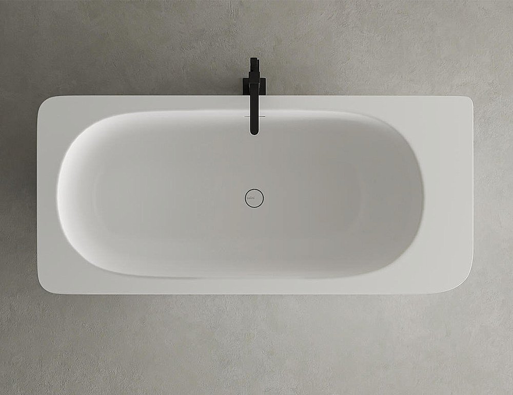 Ванна Salini NINFEA S-Stone 180х82 102721M белая матовая купить в интернет-магазине Sanbest