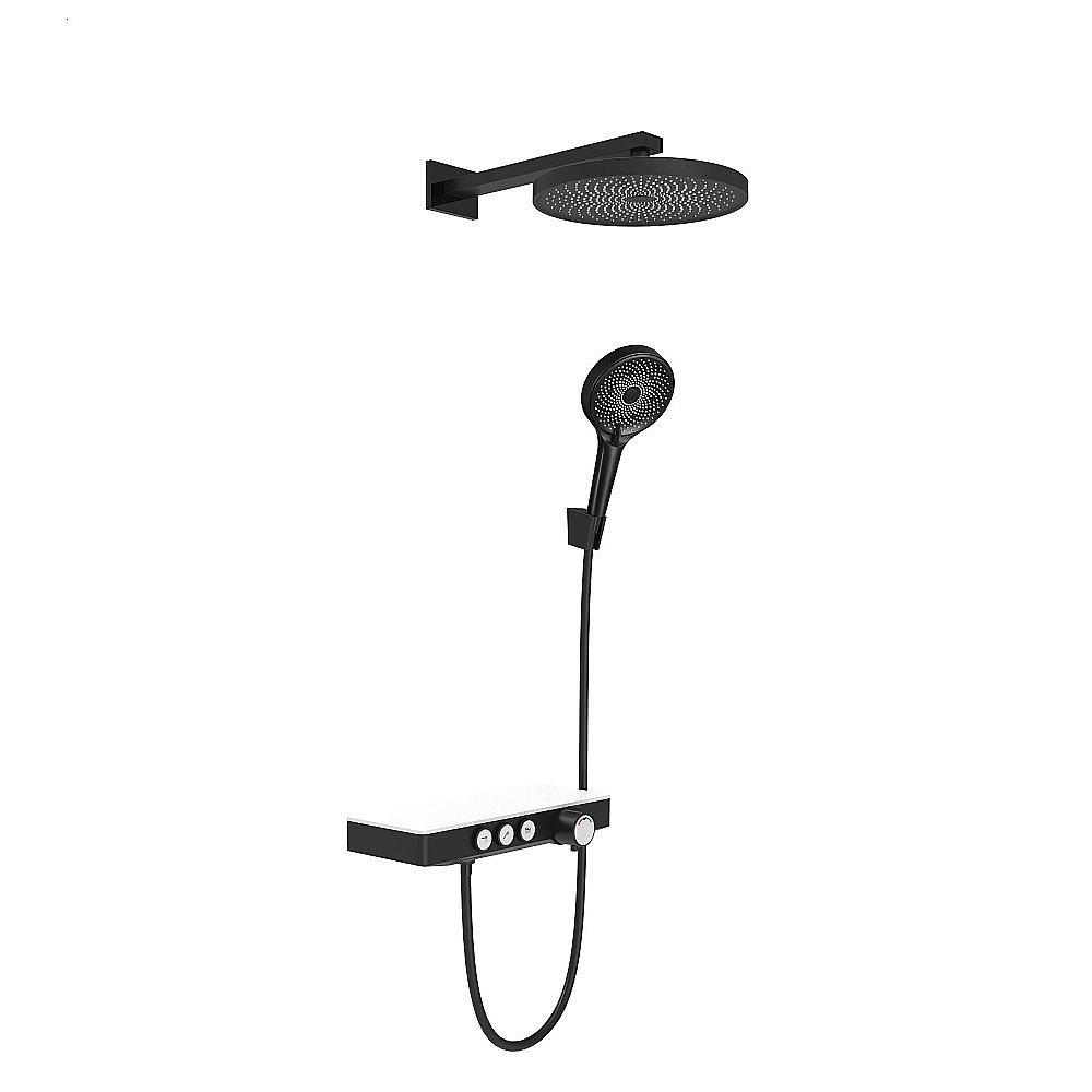 Душевая система BERGES MORANS 75004 черная матовая купить в интернет-магазине сантехники Sanbest