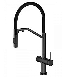 Смеситель для кухни Agger Elegant A3241444 черный матовый купить в интернет-магазине сантехники Sanbest