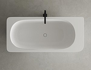 Ванна Salini NINFEA S-Stone 180х82 102721M белая матовая купить в интернет-магазине Sanbest