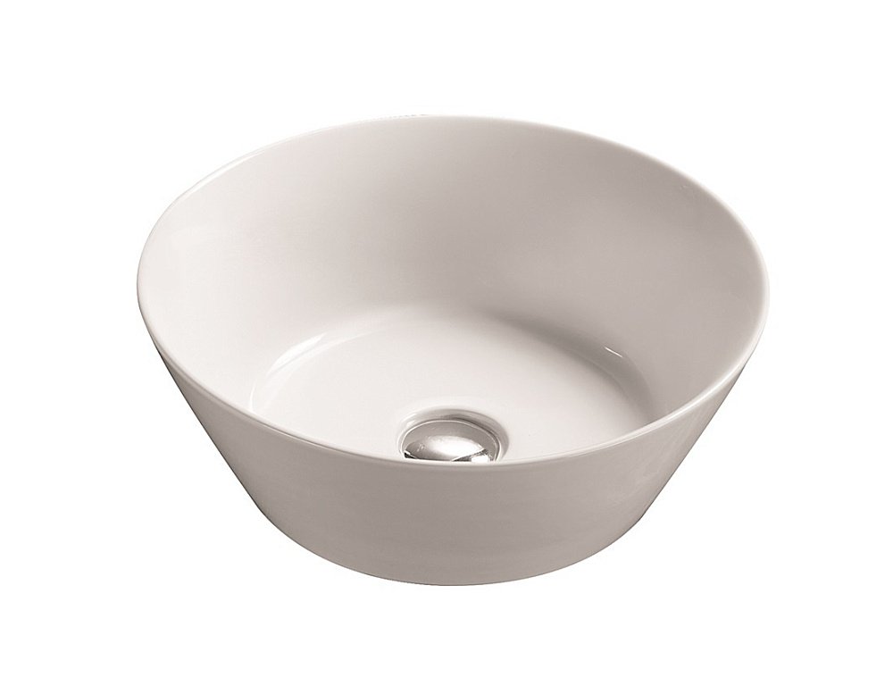 Раковина накладная SantiLine 40,5 SL-1042 белая купить в интернет-магазине Sanbest