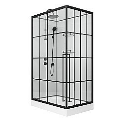 Душевая кабина Niagara Standart ST120/80/15QL/KL/BKT 120х80 левая купить в интернет-магазине сантехники Sanbest