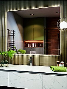 Зеркало VIGO Quadro Classic z.QUA.120 в ванную от интернет-магазине сантехники Sanbest