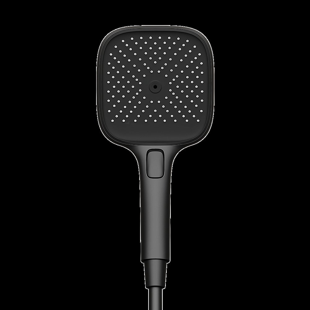 Душевая лейка Sancos Nok square SC6002MB черная матовая купить в интернет-магазине сантехники Sanbest