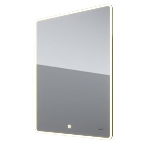 Зеркало c LED-подсветкой Dreja POINT 60x80 белый в ванную от интернет-магазине сантехники Sanbest