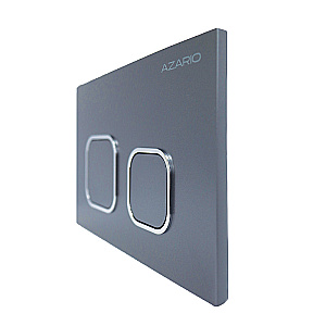 Кнопка для инсталляции Azario NEW-TS AZ-ABS-002-GG оружейная сталь матовая купить в интернет-магазине сантехники Sanbest