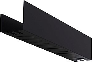 Полка Aquanet Магнум 274182 60 черная матовая купить в интернет-магазине сантехники Sanbest