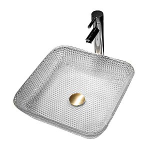 Раковина накладная ABBER Glas AK2311B черная купить в интернет-магазине Sanbest